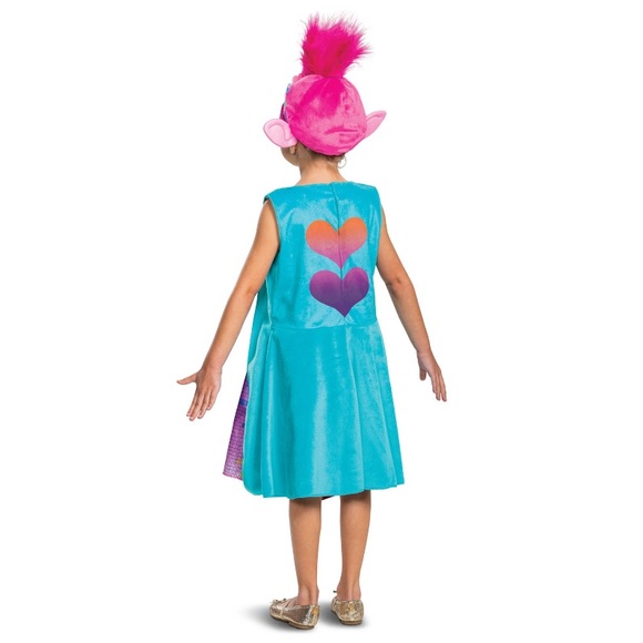 Poppy Rainbow Deluxe Child Costume - Picture 2 of 14